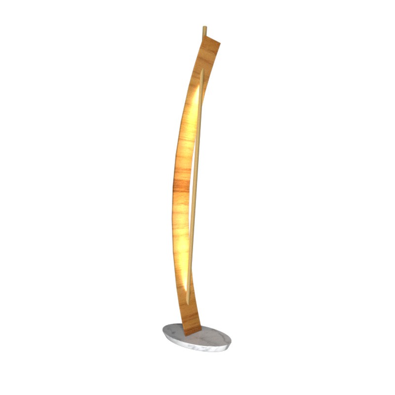 Accord Lighting 3015LED.12 LED Floor Lamp, Teak