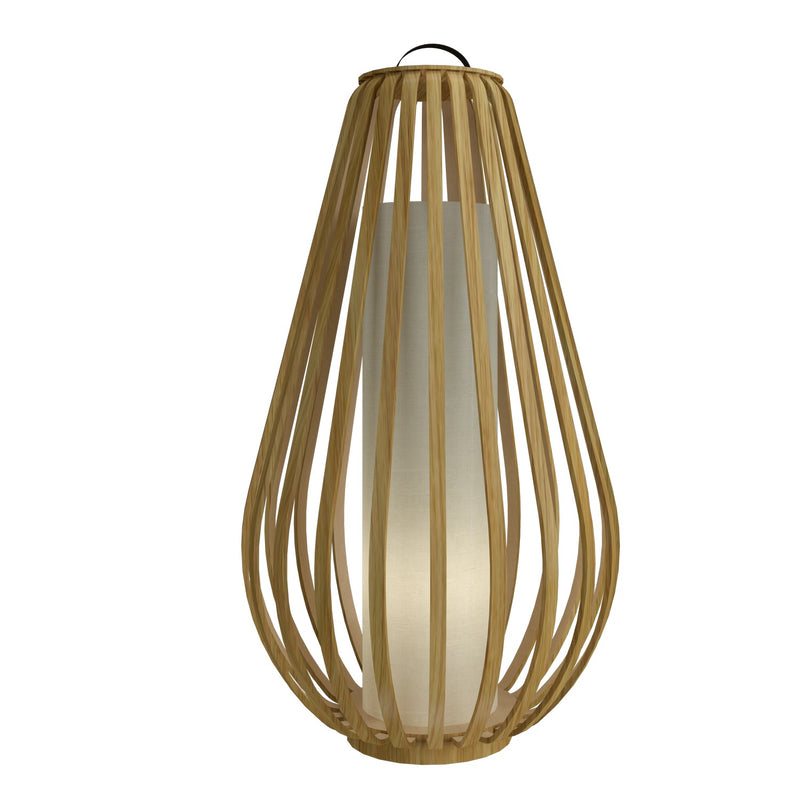 Accord Lighting 3061.09 One Light Floor Lamp, Louro Freijo