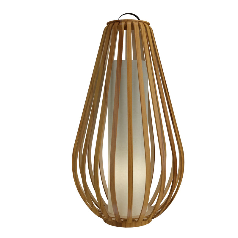 Accord Lighting 3061.12 One Light Floor Lamp, Teak