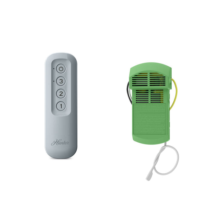 Hunter 99729 Handheld Remote with Receiver, Dove Grey