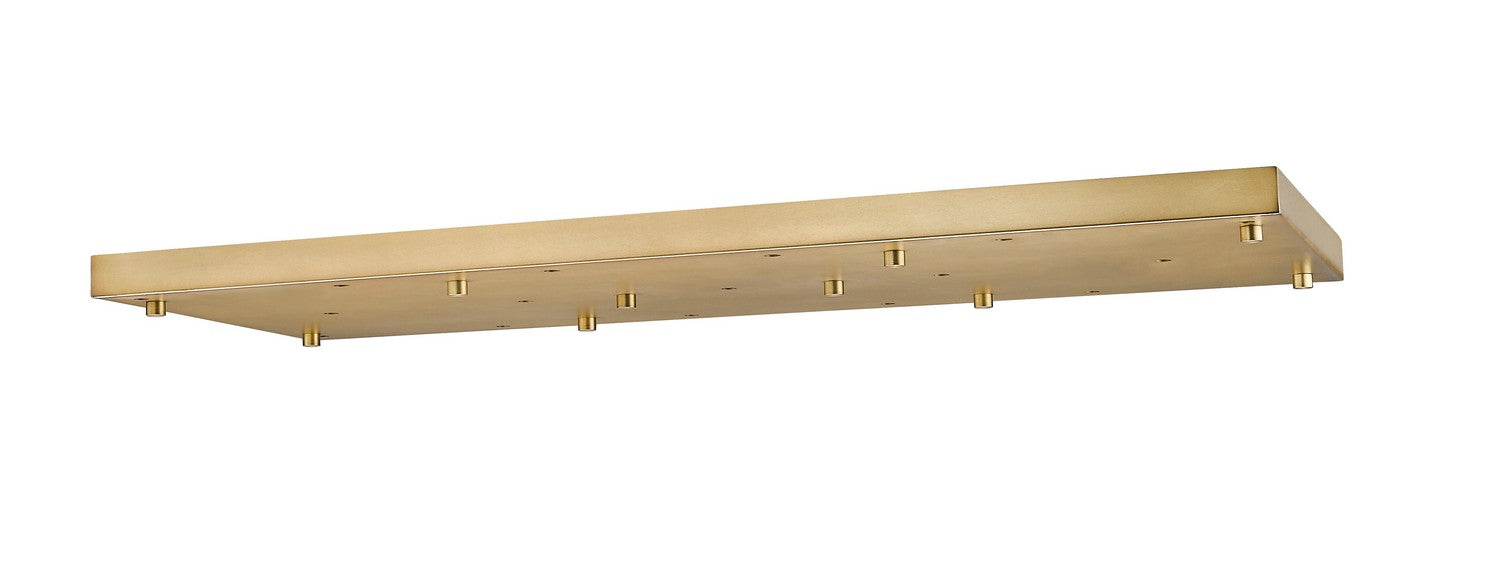 Z-Lite CP4217L-MGLD 17 Light Ceiling Plate, Modern Gold