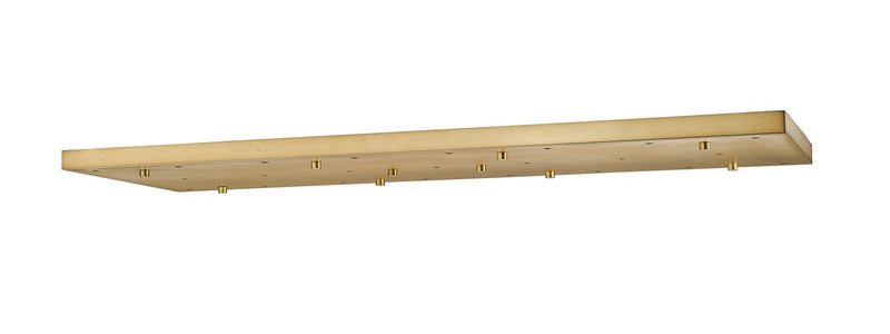 Z-Lite CP5423L-MGLD 23 Light Ceiling Plate, Modern Gold