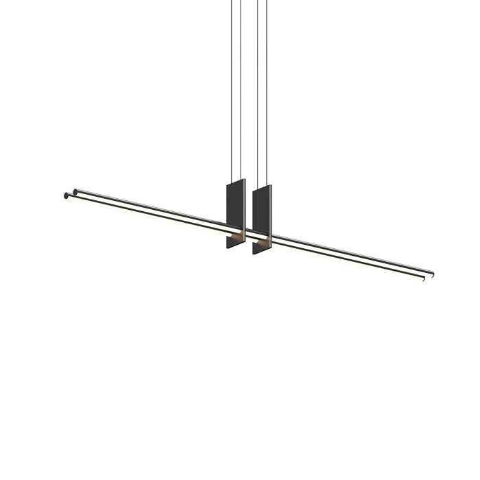 Sonneman 3779.25 LED Pendant, Satin Black