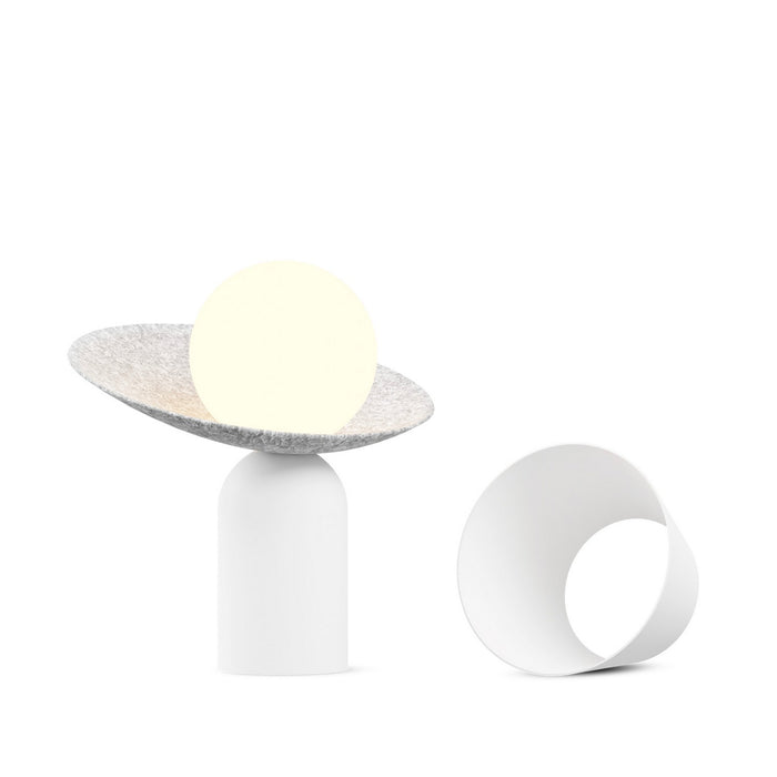 Koncept GUY-MWT+CLTM LED Lantern, Matte White