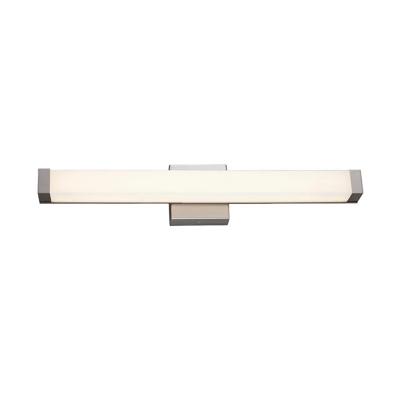 Justice Designs ACR-9001-OPAL-NCKL LED Linear Wall/Bath, Brushed Nickel
