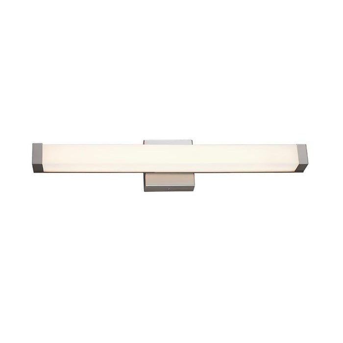 Justice Designs ACR-9001-OPAL-NCKL LED Linear Wall/Bath, Brushed Nickel