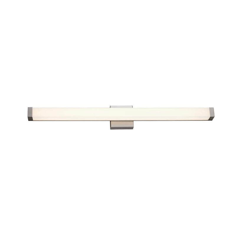 Justice Designs ACR-9005-OPAL-NCKL LED Linear Wall/Bath, Brushed Nickel