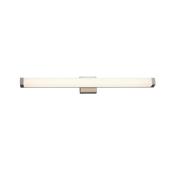Justice Designs ACR-9005-OPAL-NCKL LED Linear Wall/Bath, Brushed Nickel