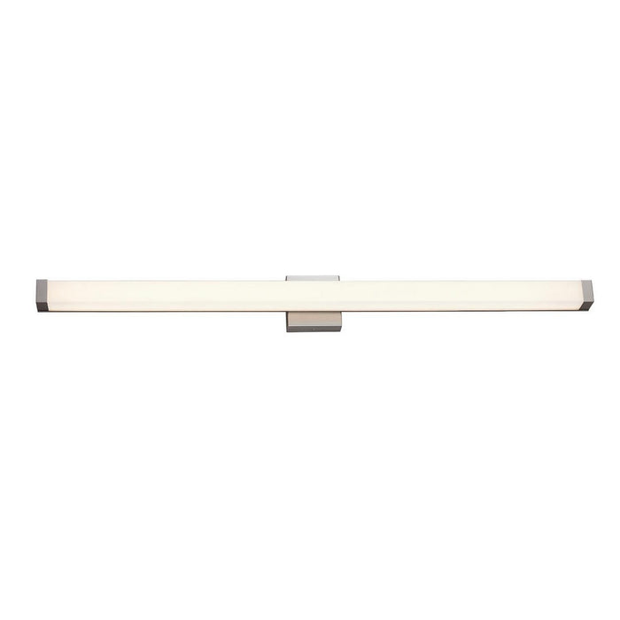 Justice Designs ACR-9007-OPAL-NCKL LED Linear Wall/Bath, Brushed Nickel