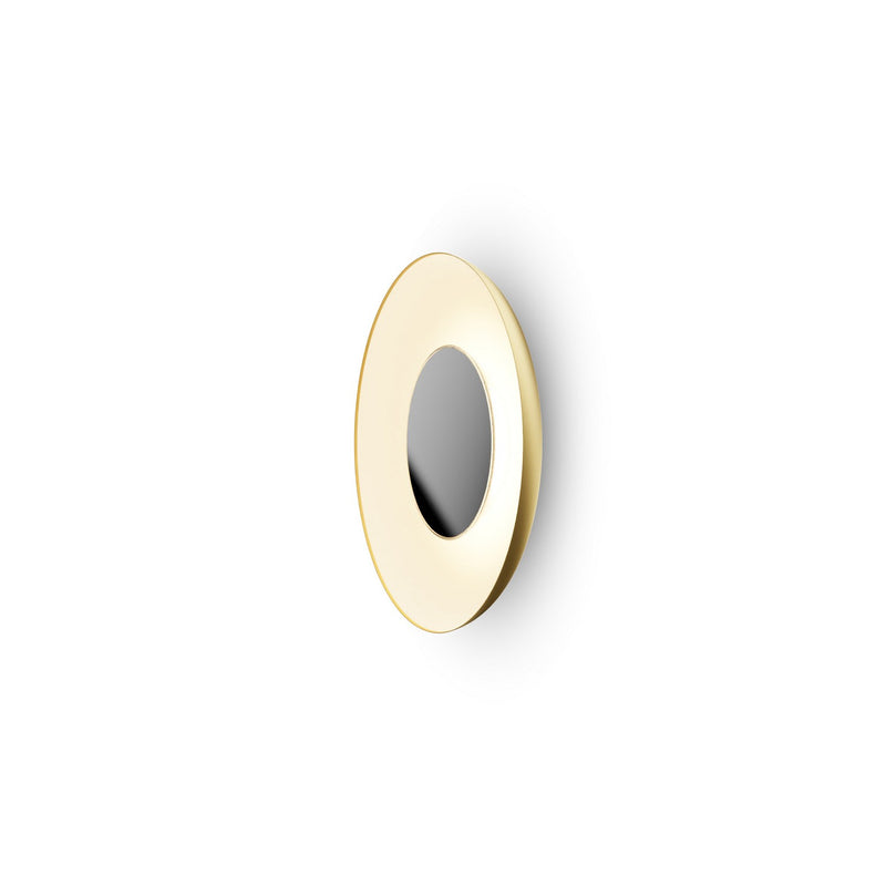 Koncept RMW-09-SW-CRM-HW+18BD-GMW LED Wall Sconce, Gold w/ Matte White