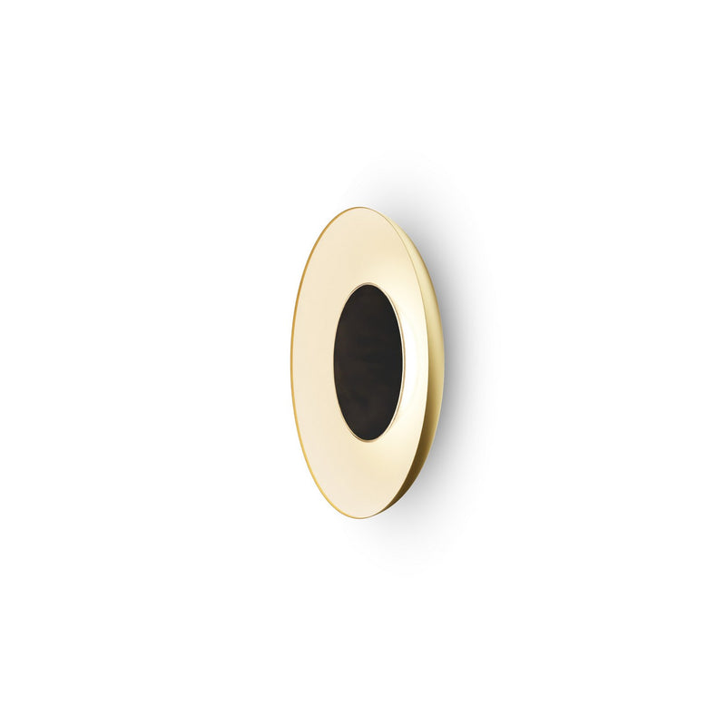 Koncept RMW-09-SW-MTB-HW+18BD-GMW LED Wall Sconce, Gold Matte White