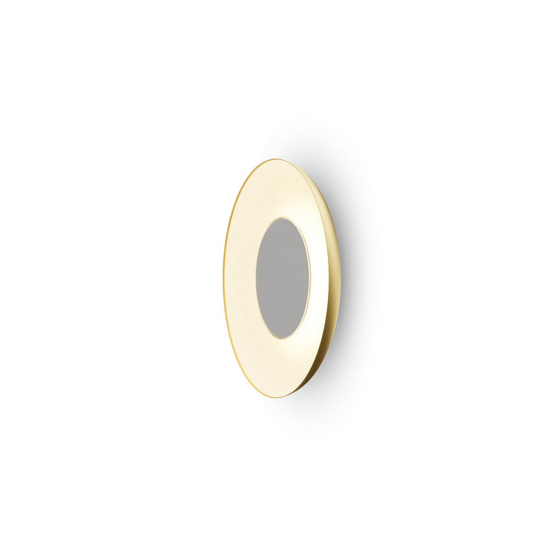 Koncept RMW-09-SW-MWT-HW+18BD-GMW LED Wall Sconce, Gold w/ Matte White