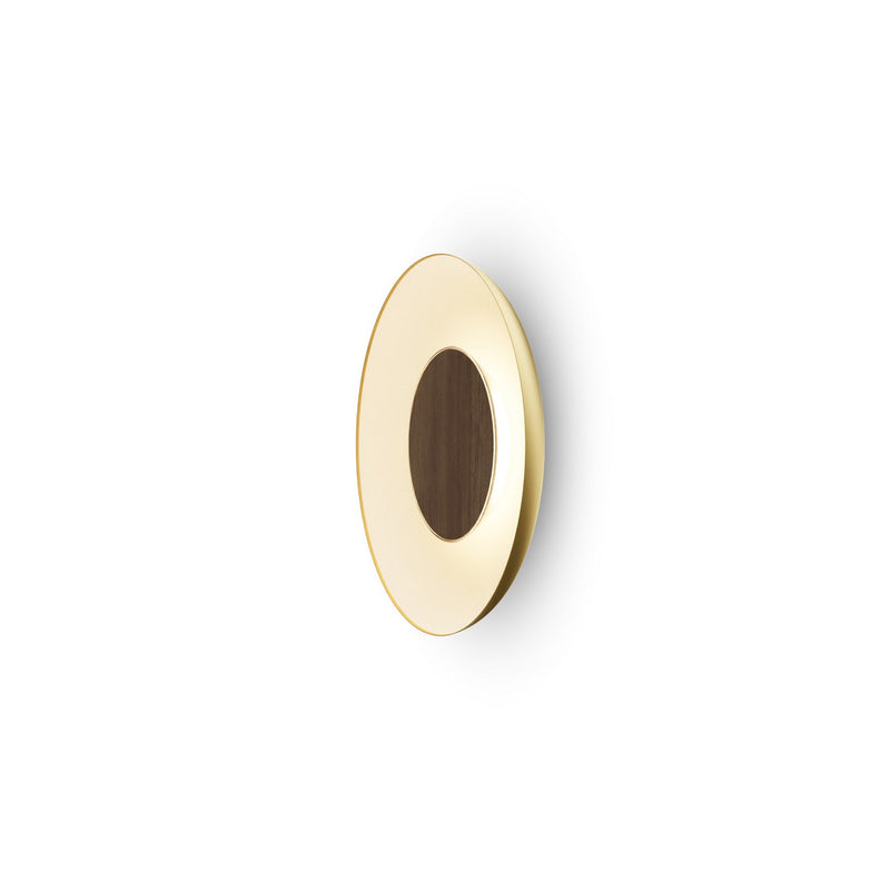 Koncept RMW-09-SW-OWT-HW+18BD-GMW LED Wall Sconce, Gold w/ Matte White