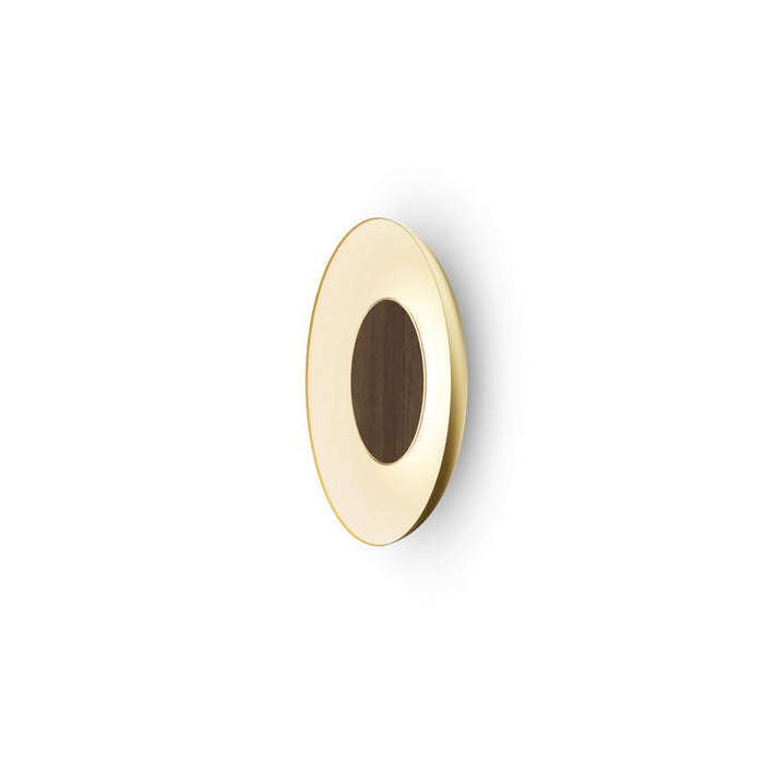 Koncept RMW-09-SW-OWT-HW+18BD-GMW LED Wall Sconce, Gold w/ Matte White