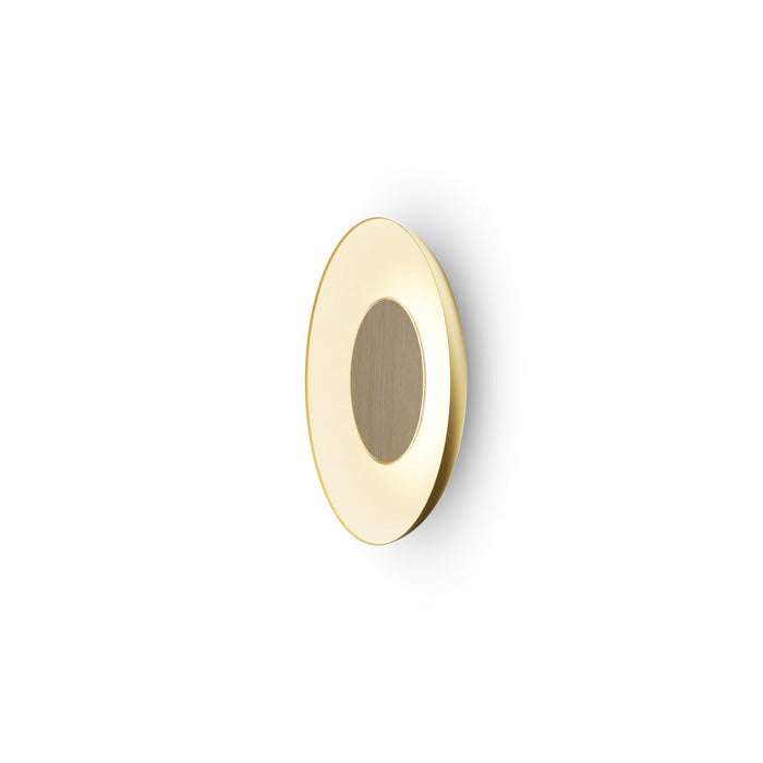 Koncept RMW-09-SW-WOK-HW+18BD-GMW LED Wall Sconce, Gold w/ Matte White