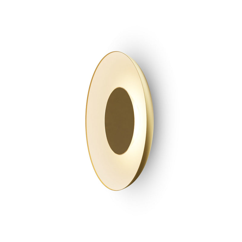 Koncept RMW-12-SW-BRS-HW+24BD-GMW LED Wall Sconce, Gold w/ Matte White