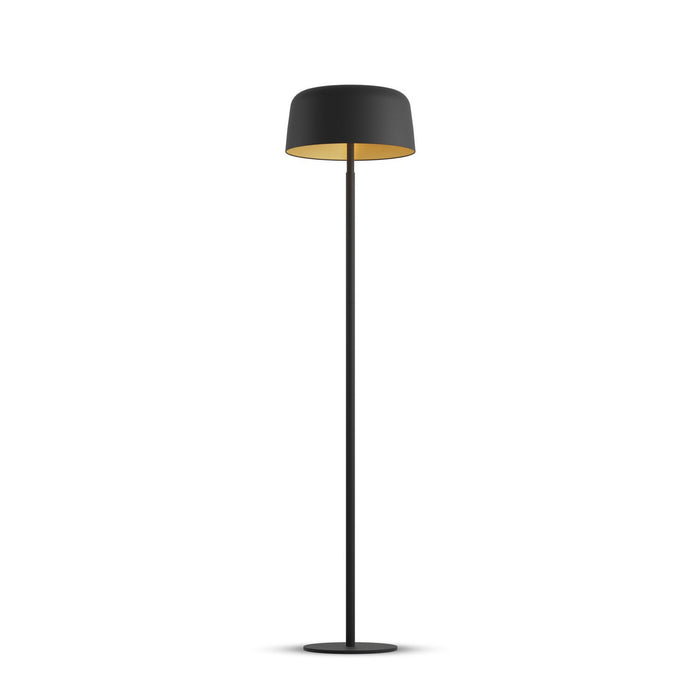 Koncept YUF-SW-MTB+MMBG LED Floor Lamp, Matte Black