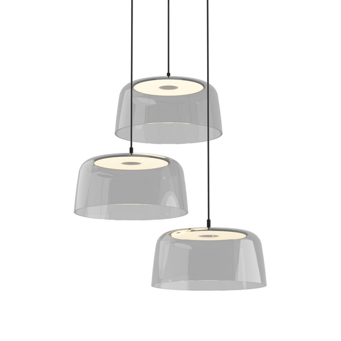Koncept YUP-C3-SW-MTB+SCLR LED Pendant, Matte Black
