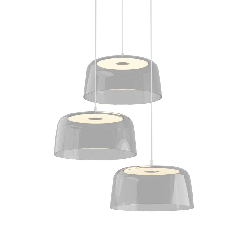Koncept YUP-C3-SW-MWT+SCLR LED Pendant, Matte White