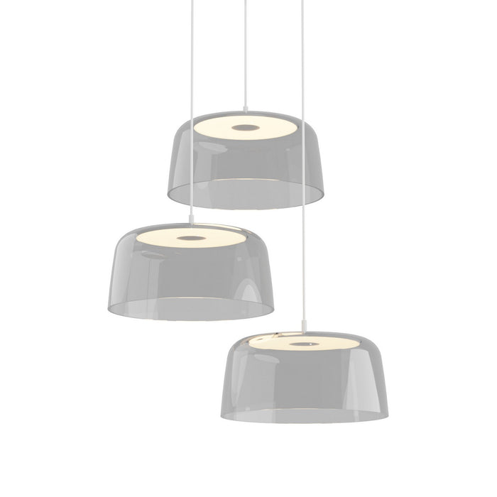 Koncept YUP-C3-SW-MWT+SCLR LED Pendant, Matte White