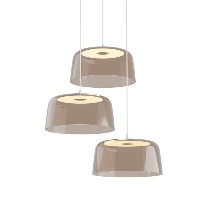 Koncept YUP-C3-SW-MWT+STEA LED Pendant, Matte White