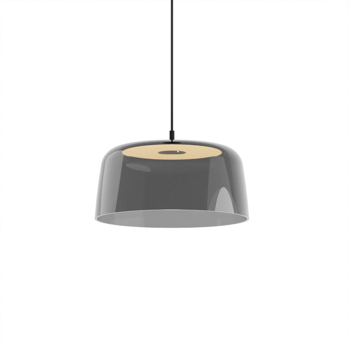 Koncept YUP-S1-SW-MTB+SDGY LED Pendant, Matte Black