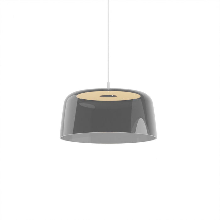Koncept YUP-S1-SW-MWT+SDGY LED Pendant, Matte White