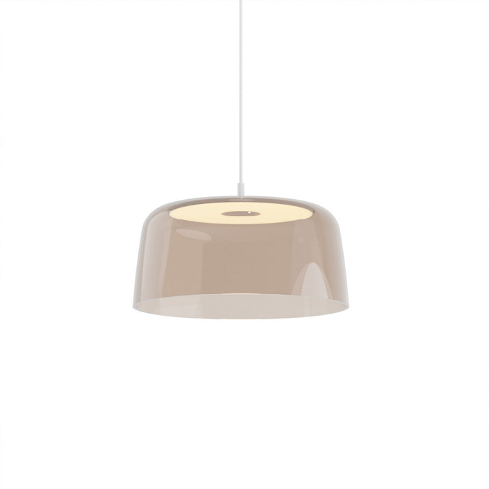 Koncept YUP-S1-SW-MWT+STEA LED Pendant, Matte White