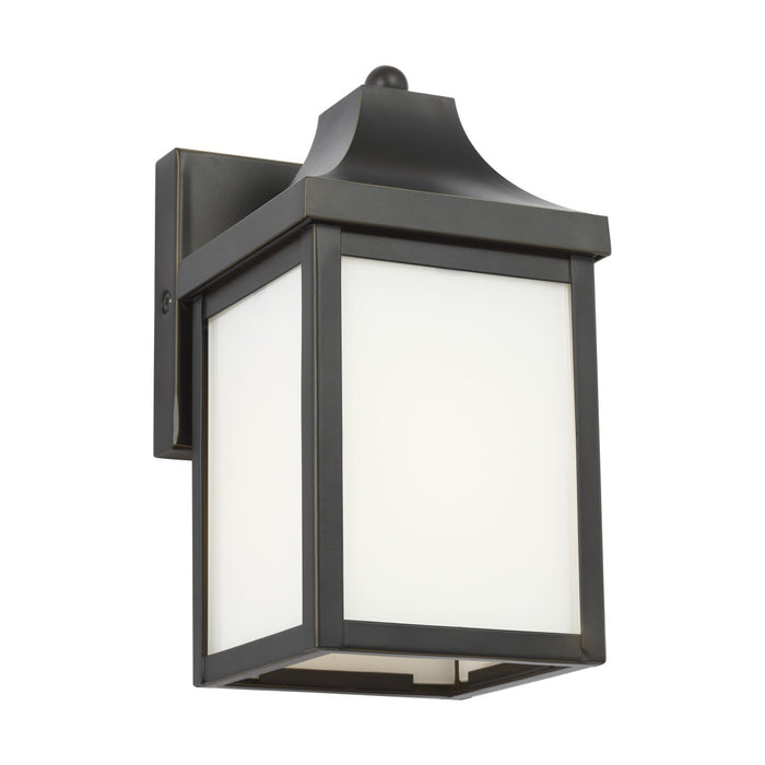 Generation Lighting GLO1001ANBZ One Light Outdoor Lantern, Antique Bronze