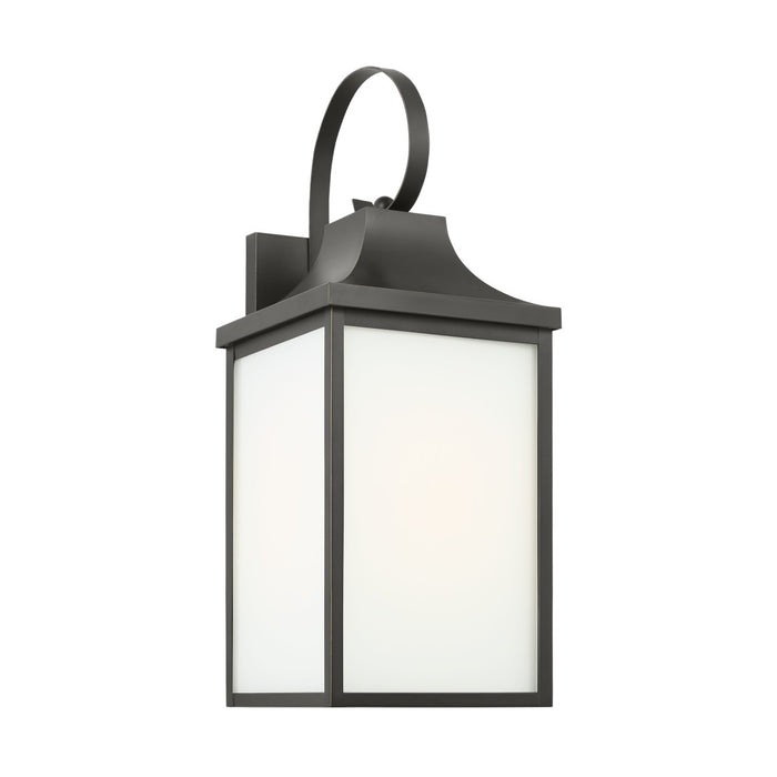 Generation Lighting GLO1021ANBZ One Light Outdoor Lantern, Antique Bronze