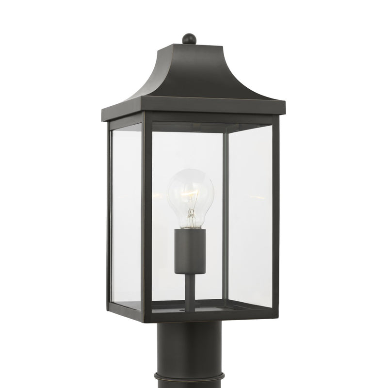 Generation Lighting GLO1051ANBZ One Light Post Mount, Antique Bronze
