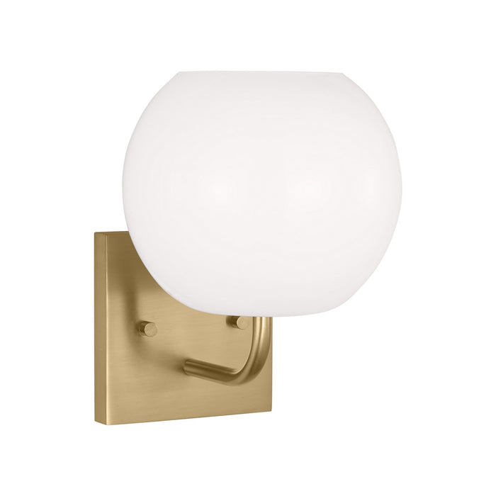 Generation Lighting GLV1011SB One Light Vanity, Satin Bronze