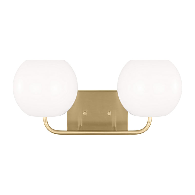 Generation Lighting GLV1012SB Two Light Vanity, Satin Bronze