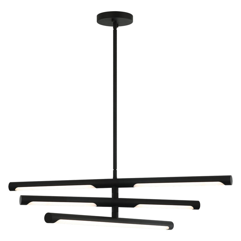 Matteo Lighting C31490MB LED Pendant, Matte Black