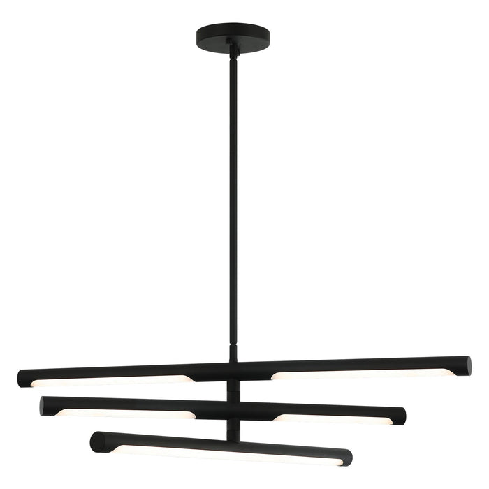 Matteo Lighting C31490MB LED Pendant, Matte Black