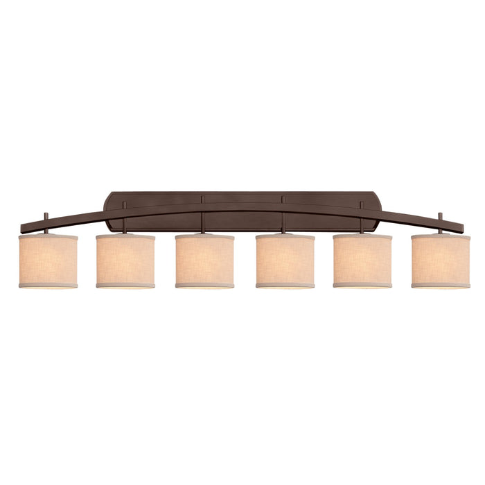Justice Designs FAB-8596-30-CREM-DBRZ-LED6-4200 LED Bath Bar, Dark Bronze