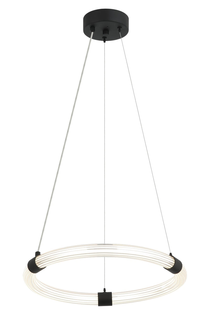 Matteo Lighting C34816MB LED Pendant, Matte Black