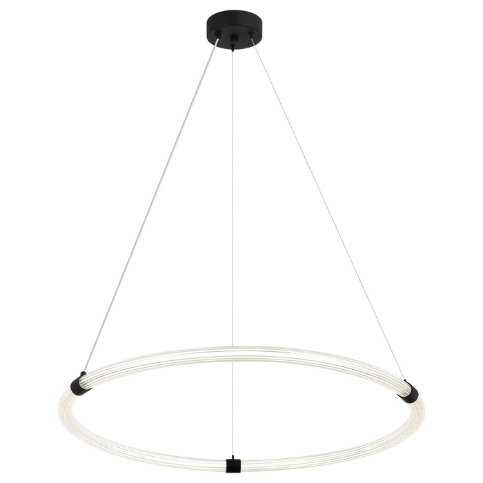 Matteo Lighting C34832MB LED Pendant, Matte Black