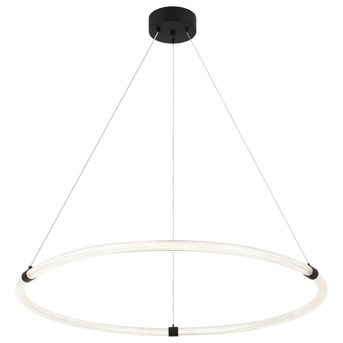 Matteo Lighting C34840MB LED Pendant, Matte Black