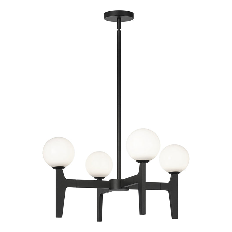 Matteo Lighting C34904MBOP LED Pendant, Matte Black