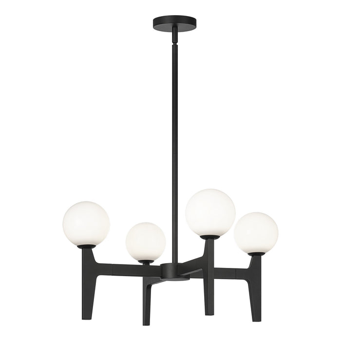 Matteo Lighting C34904MBOP LED Pendant, Matte Black