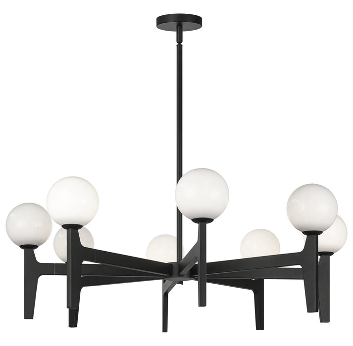 Matteo Lighting C34908MBOP LED Pendant, Matte Black