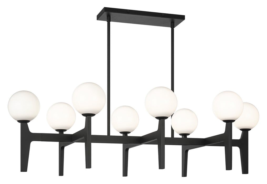 Matteo Lighting C34918MBOP LED Pendant, Matte Black