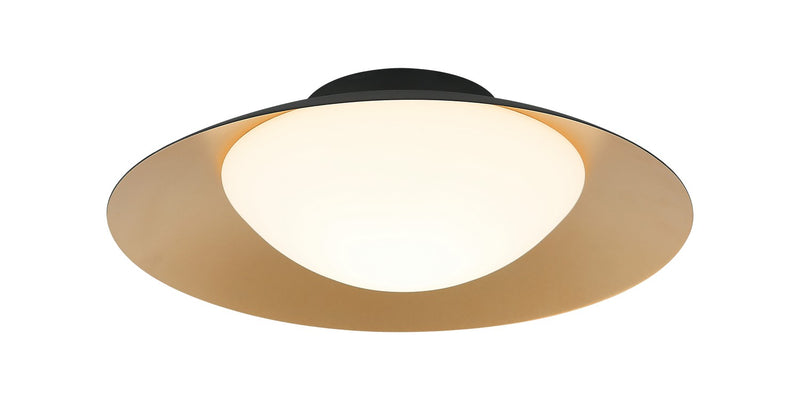 Matteo Lighting M17001MB LED Ceiling Mount, Matte Black