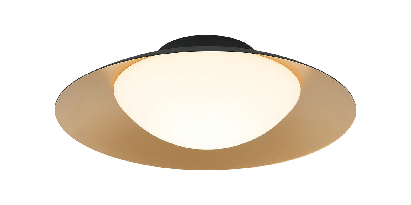 Matteo Lighting M17001MB LED Ceiling Mount, Matte Black
