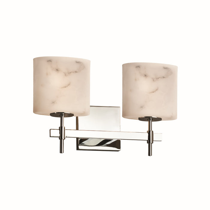 Justice Designs FAL-8412-30-CROM Two Light Bath Bar, Polished Chrome