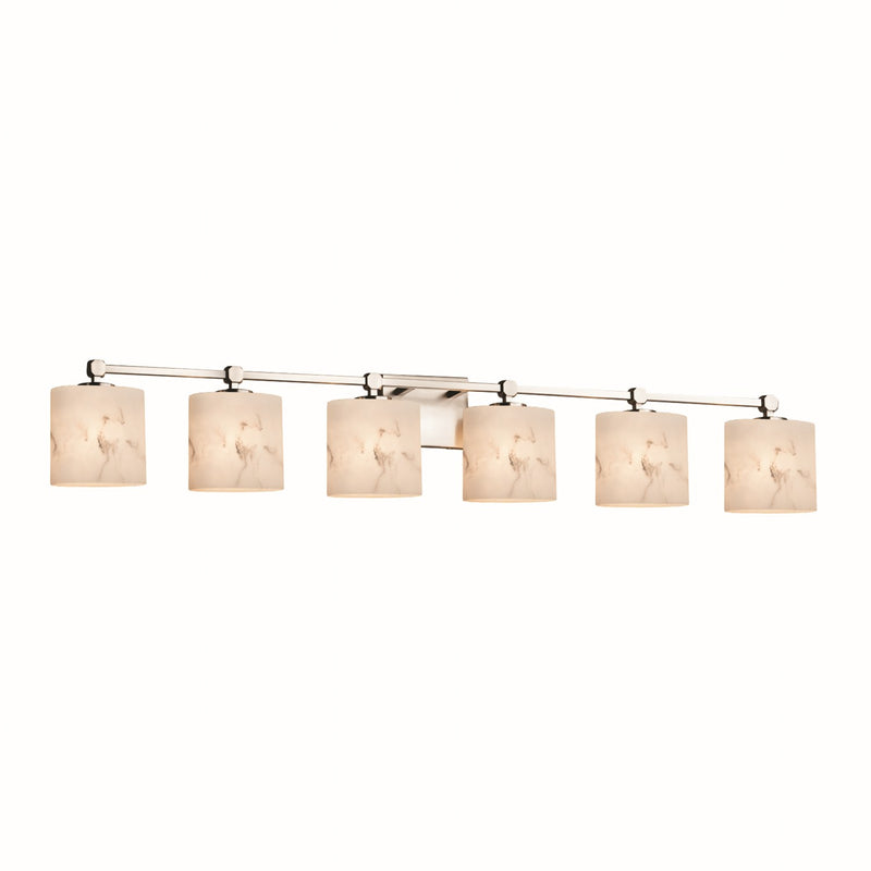 Justice Designs FAL-8426-30-NCKL-LED6-4200 LED Bath Bar, Brushed Nickel