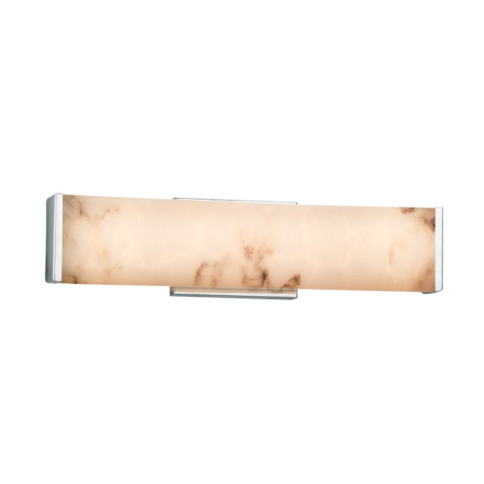 Justice Designs FAL-8601-CROM LED Linear Bath Bar, Polished Chrome