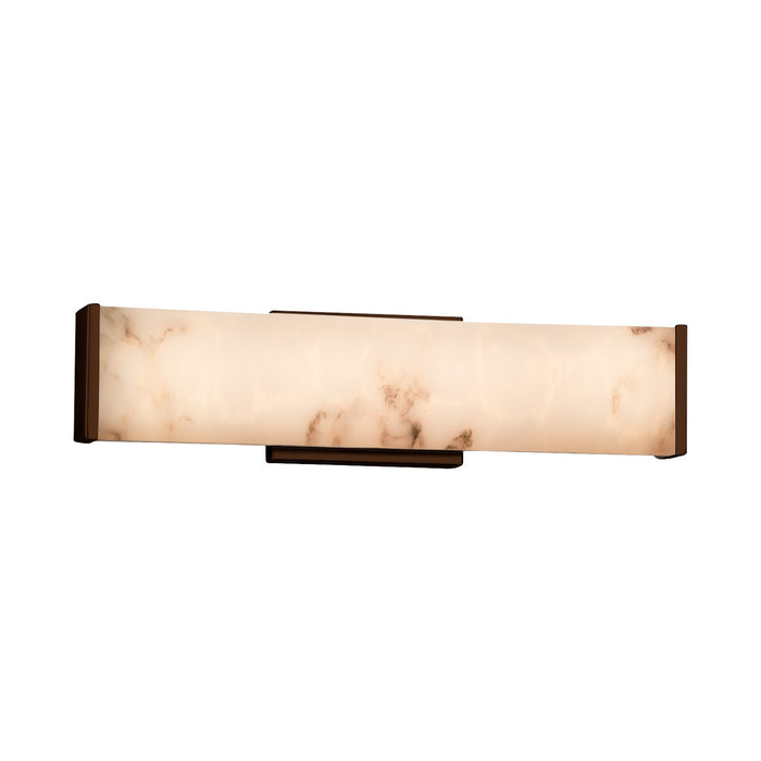 Justice Designs FAL-8601-DBRZ LED Linear Bath Bar, Dark Bronze