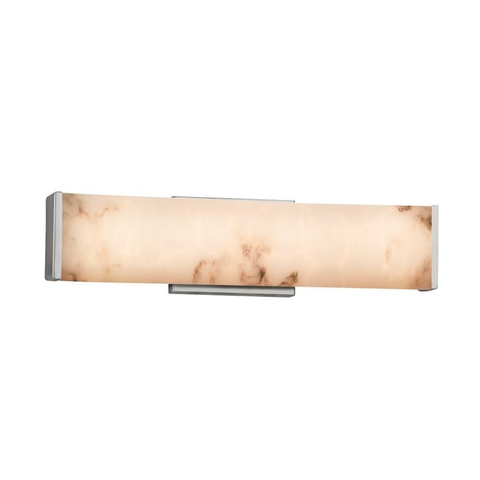 Justice Designs FAL-8601-NCKL LED Linear Bath Bar, Brushed Nickel